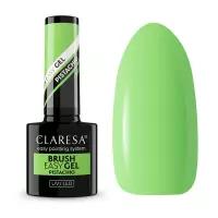 CLARESA Żel w butelce do paznokci BRUSH EASY GEL - PISTACHIO - 5g