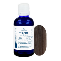 LENDAN Farba do włosów BOND COLOR Plex Forte 7/10 Średni Popielaty Blond - 50ml