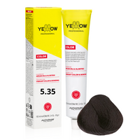 ALFAPARF YELLOW Farba do włosów 5.35 - Jasny złoty mahoniowy brąz - 100ml