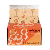 FRAMAR Folia fryzjerska aluminiowa w paskach PUTTIN' ON THE SPRITZ 5x11 - 500 sztuk