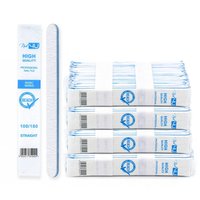 Nail4U Pilnik do paznokci PROSTY 100/180 PAKIET BEZPIECZNY - 100 sztuk