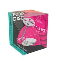 STALEKS Nośnik do pedicure wydłużony PODODISC S 15 mm EXPERT + 5 sztuk nakładek pilników #180 - PDLset-15