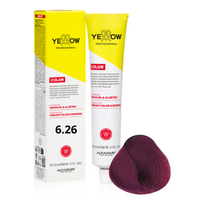 ALFAPARF YELLOW Farba do włosów 6.26 - Ciemny fioletowo czerwony blond - 100ml