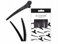BLACKOMB Klipsy fryzjerskie do włosów KARBONOWE - 6 sztuk - CK023