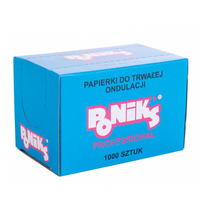 PONIK'S Papierki do trwałej ondulacji - 1000 sztuk