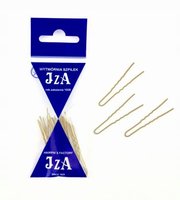 IZA Kokówki do włosów karbowane 45 mm  ZŁOTE MATOWE - 20 sztuk