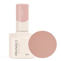 PB NAILS Lakier hybrydowy - LATTE GE 04 - 8ml