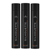 ZESTAW SCHWARZKOPF Lakier do włosów SILHOUETTE - 3x750ml