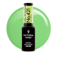 VICTORIA VYNN Lakier hybrydowy Lady green 421 - 8ml