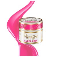 BOSKA NAILS Żel do zdobień paznokci Picassini Paint Gel SUPER PINK - 5ml