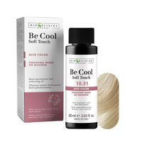 BIOELIXIRE Kwasowa farba do włosów Be Cool SOFT TOUCH - 10.31 Platynowy popielaty złoty blond / Platinum Ash Golden Blonde - 60ml