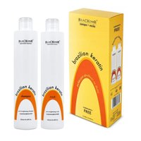 BLACKOMB Zestaw do włosów po prostowaniu keratynowym Brazilian Keratin - 2x250ml