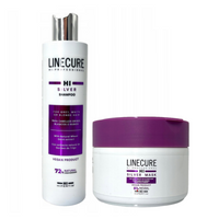 HIPERTIN Zestaw do włosów blond SILVER 300ml + 250ml