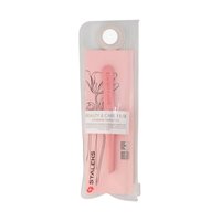 STALEKS Pęseta do brwi Różowa BEAUTY & CARE 11 | 3 - TBC-11/3