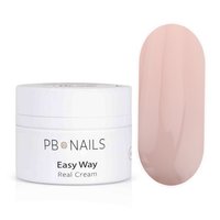 PB NAILS Żel budujący Easy Way - Real Cream - 50g - DUŻY