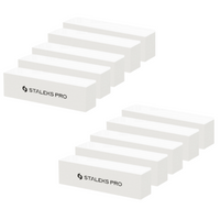 STALEKS Polerka prostokątna biała Bloczki polerskie EXPERT 51 #150 - 10 sztuk