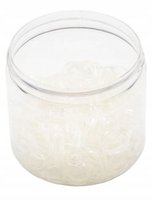 IZA Gumki silikonowe do włosów BEZBARWNE - 500 sztuk