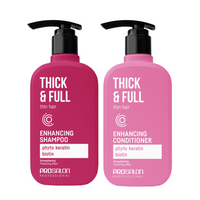 CHANTAL Zestaw Szampon odżywka do włosów wzmocnienie THICK & FULL - 2x375ml