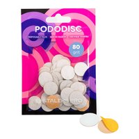 STALEKS Wymienne dyski tarcze pilniki do pedicure #80 PODODISC S 15 mm - 50 sztuk - PDF-15-80w