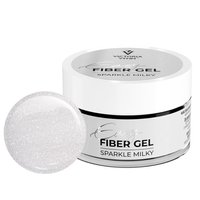 VICTORIA VYNN  Żel budujący z mikrowłóknem i drobinkami EASY FIBER GEL Sparkle Milky - 50ml
