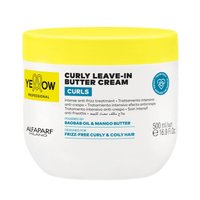 ALFAPARF YELLOW Kuracja do włosów kręconych CURLY LEAVE-IN BUTTER CREAM - 500ml