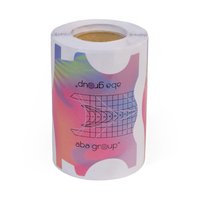 ABA GROUP Szablony do przedłużania paznokci fioletowe - 100 sztuk