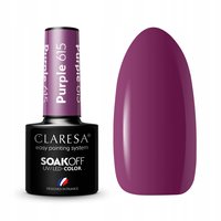 CLARESA Lakier hybrydowy PURPLE 615 - 5g