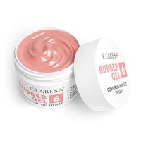 CLARESA Żel budujący do paznokci RUBBER GEL 6 - 45g - ŚREDNI