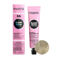 MATRIX Toner do włosów SUPER SYNC 8A - Jasny Blond Popielaty - 90ml