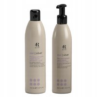 RR LINE Zestaw do włosów blond SILVER - 2x350ml