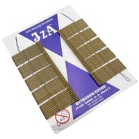 IZA Wsuwki do włosów dwie kulki ZŁOTE MATOWE 5cm - 100 sztuk