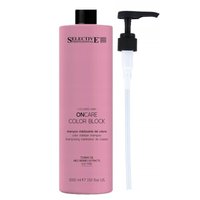 SELECTIVE Szampon do włosów farbowanych COLOR BLOCK - 1000ml + POMPKA