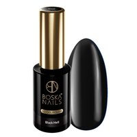 BOSKA NAILS Lakier hybrydowy Black Hell 550 - 10ml