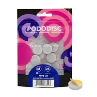 STALEKS Wymienne polerki na gąbce dyski PODODISC M 20 mm - 25 sztuk - PDFB-20