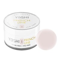 YOSHI Żel budujący samopoziomujący French Line No 1 - 50ml - DUŻY