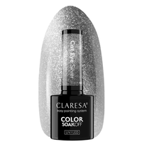 CLARESA Lakier hybrydowy Cat Eye SILVER - 5g
