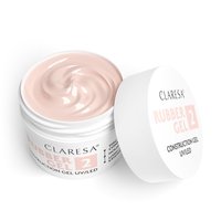 CLARESA Żel budujący do paznokci RUBBER GEL 2 - 90g - DUŻY
