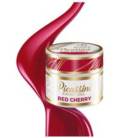 BOSKA NAILS Żel do zdobień paznokci Picassini Paint Gel RED CHERRY - 5ml