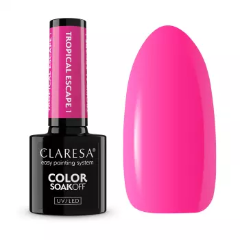 CLARESA Lakier hybrydowy TROPICAL ESCAPE 1 - 5g