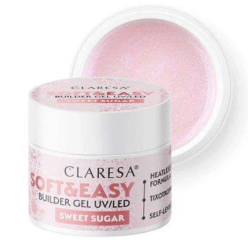 CLARESA Żel budujący Soft&Easy SWEET SUGAR - 45g