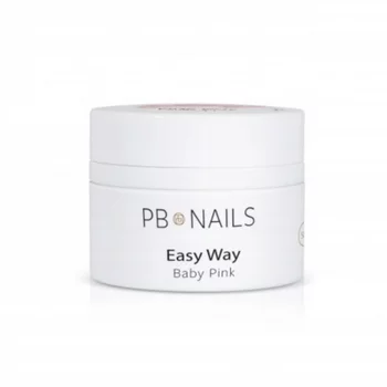 PB NAILS Żel budujący Easy Way - Baby Pink - 50g - DUŻY