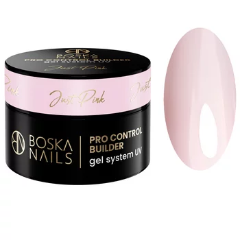 BOSKA NAILS Żel budujący do paznokci PRO CONTROL BUILDER - Just Pink - 50ml - DUŻY