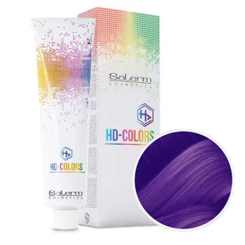 SALERM Farba do włosów półtrwała bez amoniaku HD - COLORS Violet - 150ml
