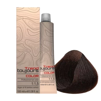 TREND TOUJOURS Farba do włosów - Ebony/Heban - 4.7 - 100ml