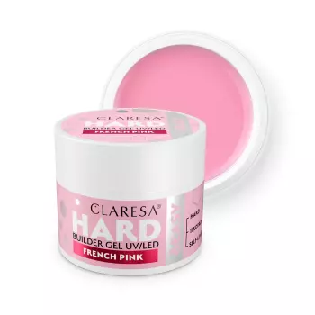 CLARESA Żel budujący do paznokci HARD&EASY - FRENCH PINK - 12g - MAŁY