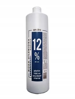 ANDRA Woda utleniona w kremie OXYDANT 12% - 1000ml - NIEBIESKA