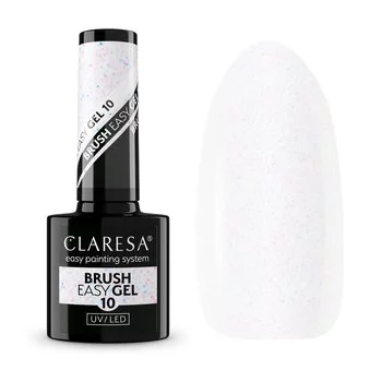 CLARESA Żel w butelce do paznokci BRUSH EASY GEL 10 - 5g
