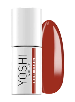 YOSHI Lakier hybrydowy Little Red Alert 6ml – 601