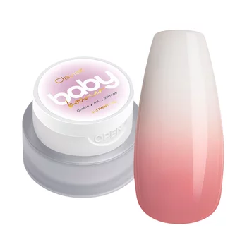 CLAVIER Żel do zdobień paznokci Paint gel Baby Boomer 3w1 F01 SUBLIME Biały - 3g