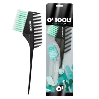 O!TOOLS Pędzelek do farbowania z grzebieniem DUO COLOR